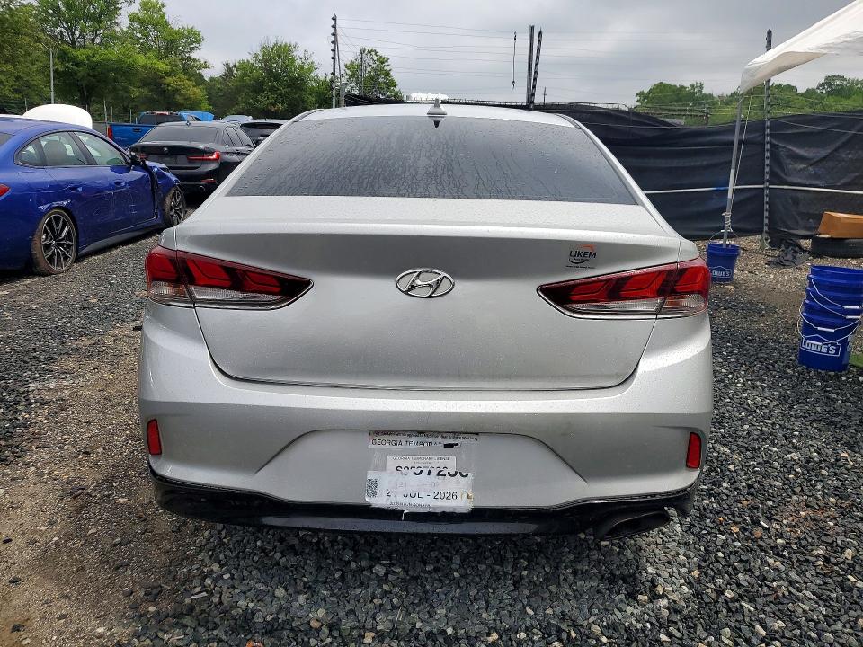 2018 Hyundai Sonata მანქანა იყიდება აუქციონზე, vin: 5NPE24AF3JH679163, აუქციონის ნომერი: 60041826