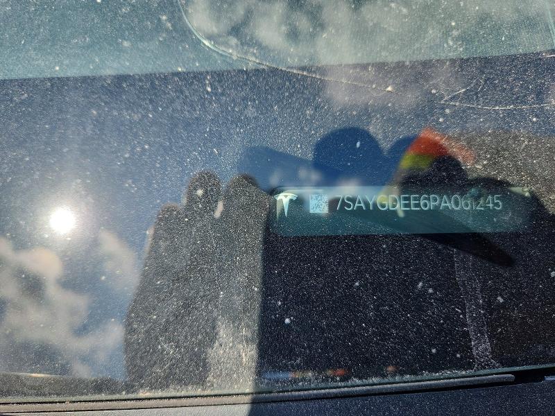 2023 Tesla Model Y მანქანა იყიდება აუქციონზე, vin: 7SAYGDEE6PA061245, აუქციონის ნომერი: 59231216