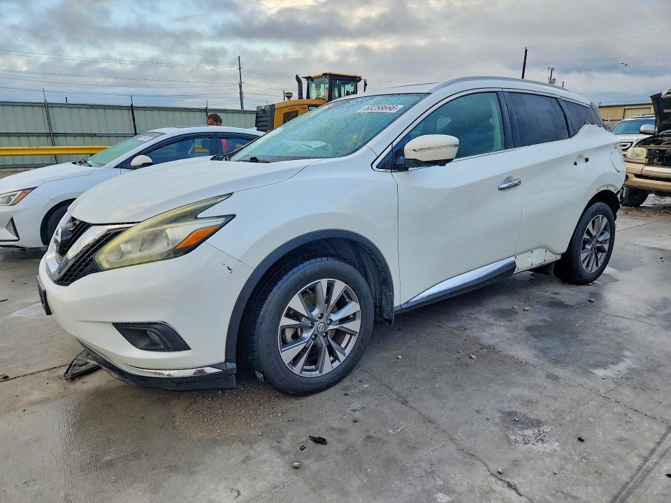 2015 Nissan Murano მანქანა იყიდება აუქციონზე, vin: 5N1AZ2MG3FN262891, აუქციონის ნომერი: 60258666