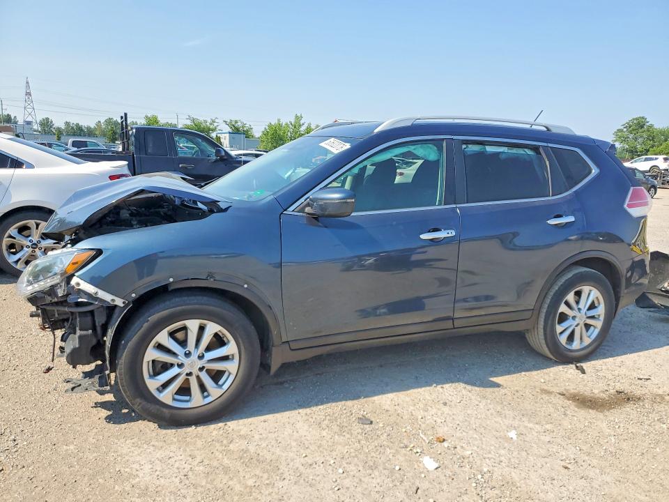 60602076 :رقم المزاد ، 5N1AT2MM8GC730456 vin ، 2016 Nissan Rogue مزاد بيع