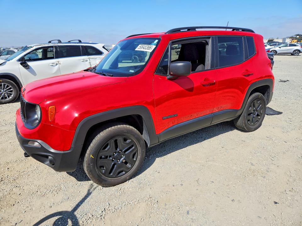 59840366 :رقم المزاد ، ZACNJBAB0KPK17718 vin ، 2019 Jeep Renegade مزاد بيع