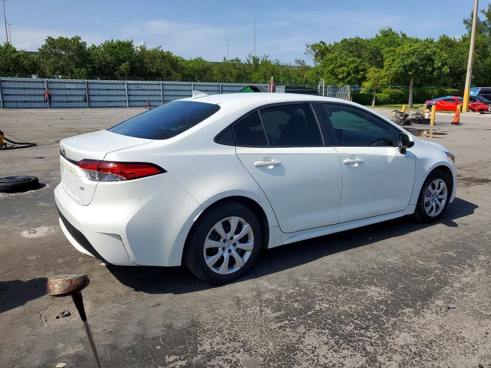 62063396 :رقم المزاد ، 5YFEPRAEXLP042895 vin ، 2020 Toyota Corolla مزاد بيع