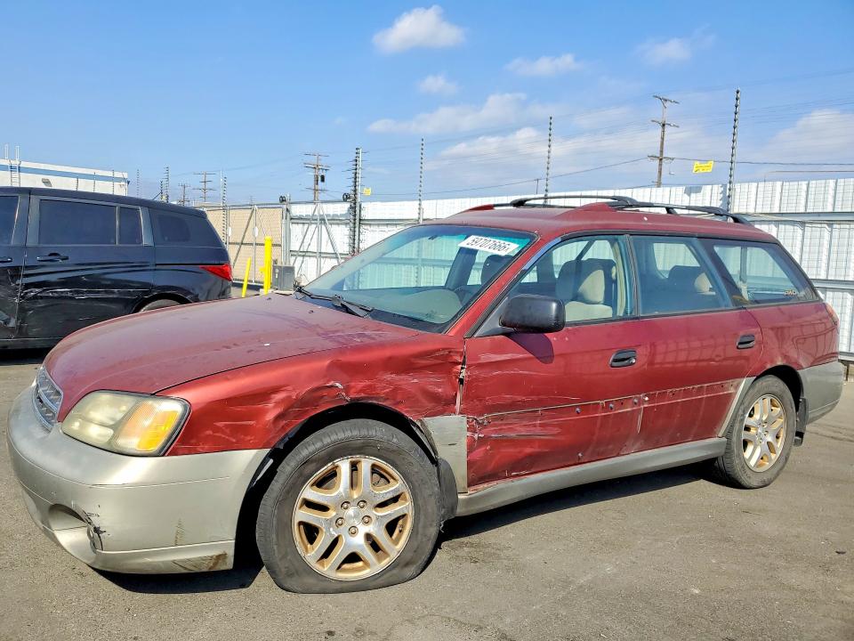 Продаж на аукціоні авто 2002 Subaru Legacy, vin: 4S3BH665527607187, номер лоту: 59707666