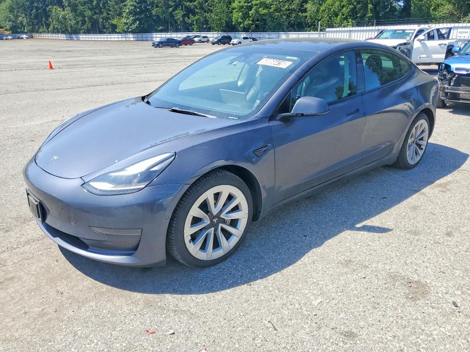 Продажа на аукционе авто 2022 Tesla Model 3, vin: 5YJ3E1EA3NF304695, номер лота: 60066416
