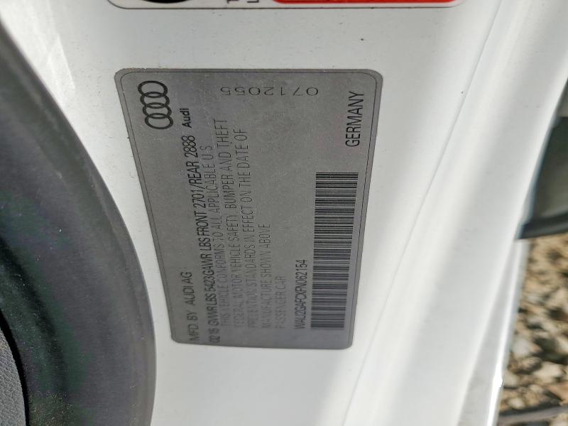 Продажа на аукционе авто 2015 Audi A7, vin: WAU2GAFCXFN062154, номер лота: 61414816