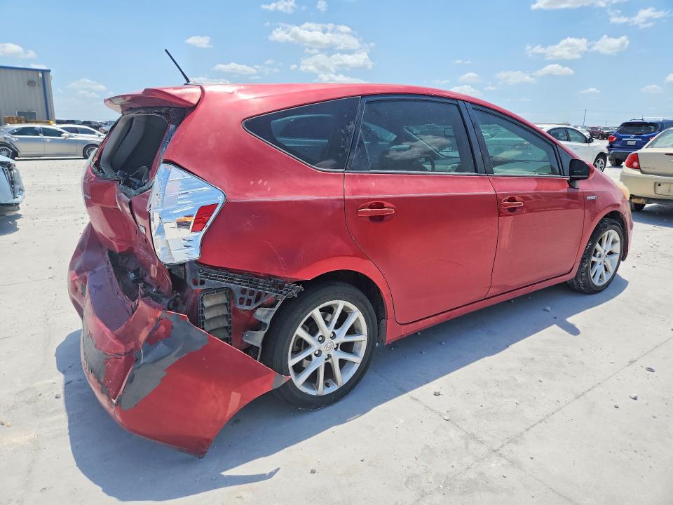 2013 Toyota Prius V მანქანა იყიდება აუქციონზე, vin: JTDZN3EU1D3272339, აუქციონის ნომერი: 60324226