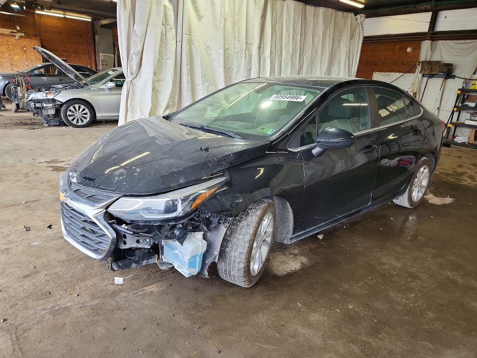 2019 Chevrolet Cruze მანქანა იყიდება აუქციონზე, vin: 1G1BE5SM4K7125951, აუქციონის ნომერი: 60954986