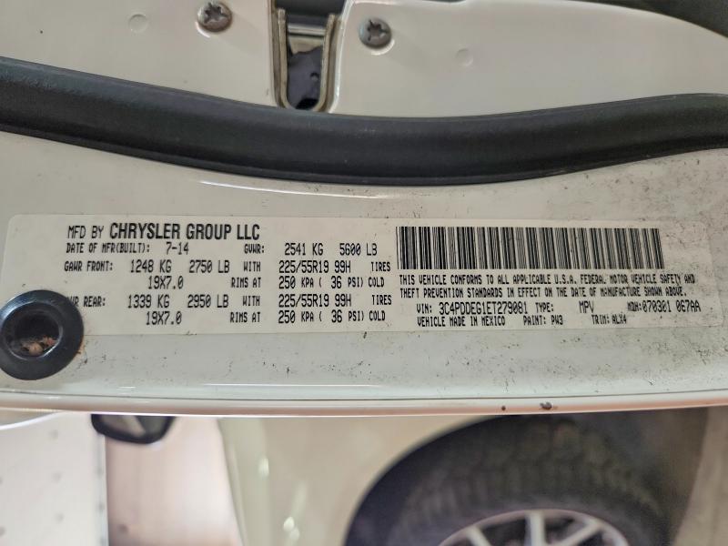 Aukcja sprzedaży 2014 Dodge Journey, vin: 3C4PDDEG1ET279081, numer aukcji: 62969516