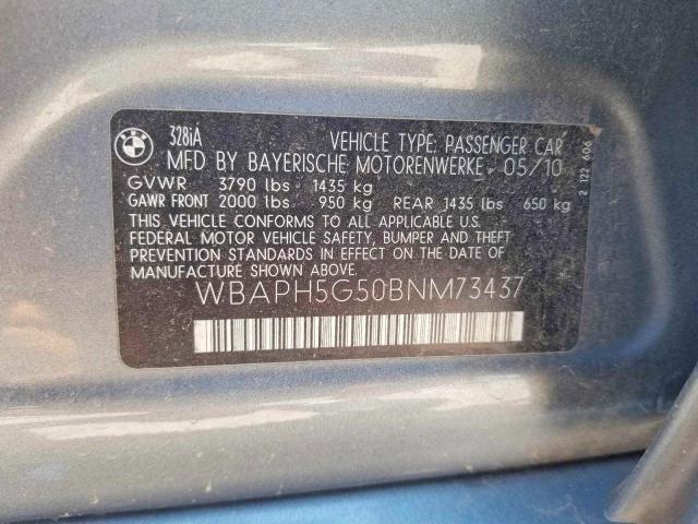 Aukcja sprzedaży 2011 Bmw 328, vin: WBAPH5G50BNM73437, numer aukcji: 58115066