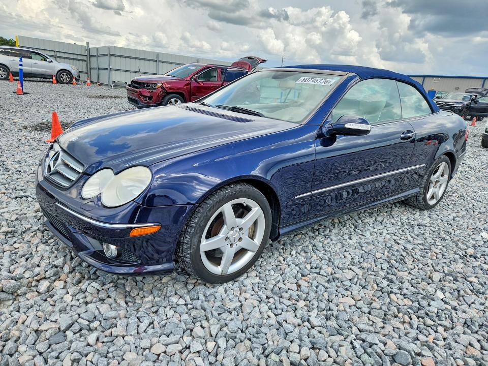 2009 Mercedes-benz Clk მანქანა იყიდება აუქციონზე, vin: WDBTK56F09T104997, აუქციონის ნომერი: 60746736