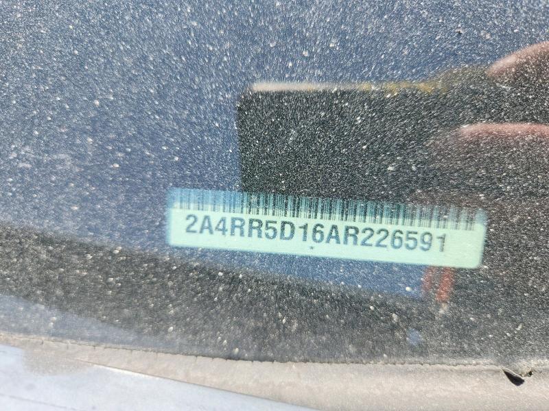 59251616 :رقم المزاد ، 2A4RR5D16AR226591 vin ، 2010 Chrysler Town & Country مزاد بيع