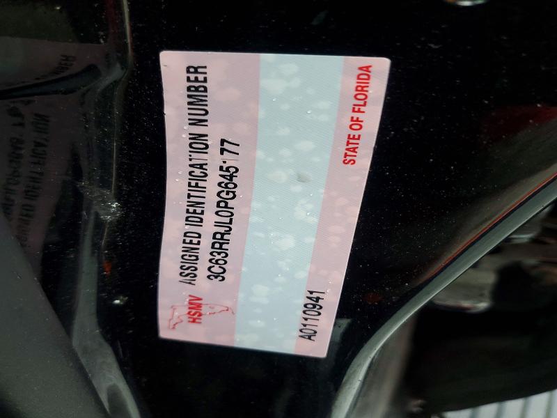 2023 Ram 3500 მანქანა იყიდება აუქციონზე, vin: 3C63RRJL0PG645177, აუქციონის ნომერი: 61331806