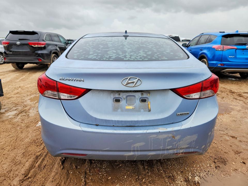 2012 Hyundai Elantra მანქანა იყიდება აუქციონზე, vin: KMHDH4AE1CU492302, აუქციონის ნომერი: 57268636