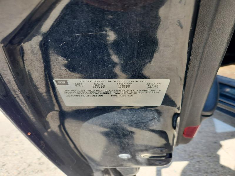 Продажа на аукционе авто 2009 Chevrolet Impala, vin: 2G1WB57K191103155, номер лота: 62601606