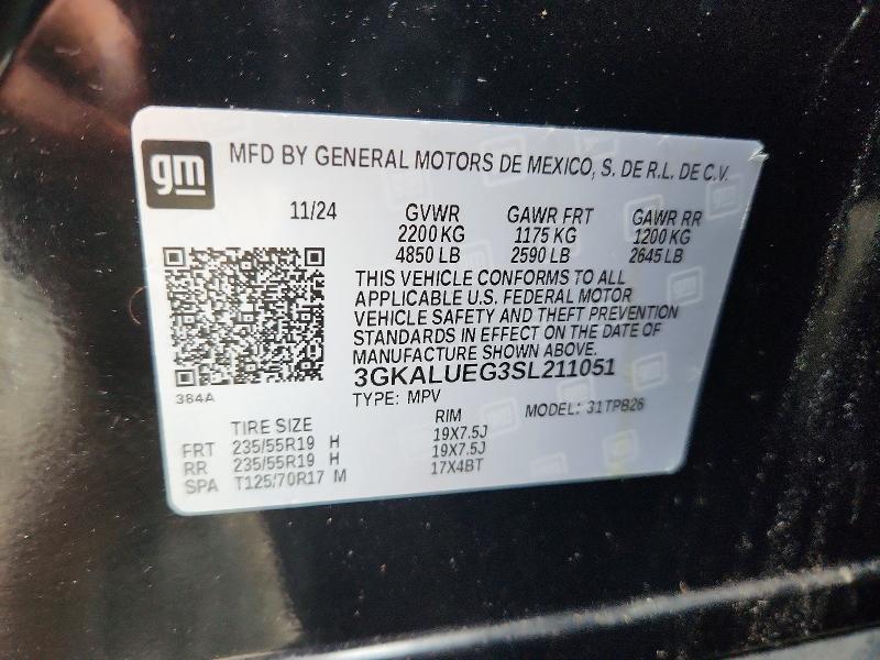 Продажа на аукционе авто 2025 Gmc Terrain, vin: 3GKALUEG3SL211051, номер лота: 61918116