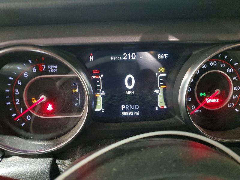 Продажа на аукционе авто 2020 Jeep Gladiator, vin: 1C6JJTEG5LL207437, номер лота: 59689256