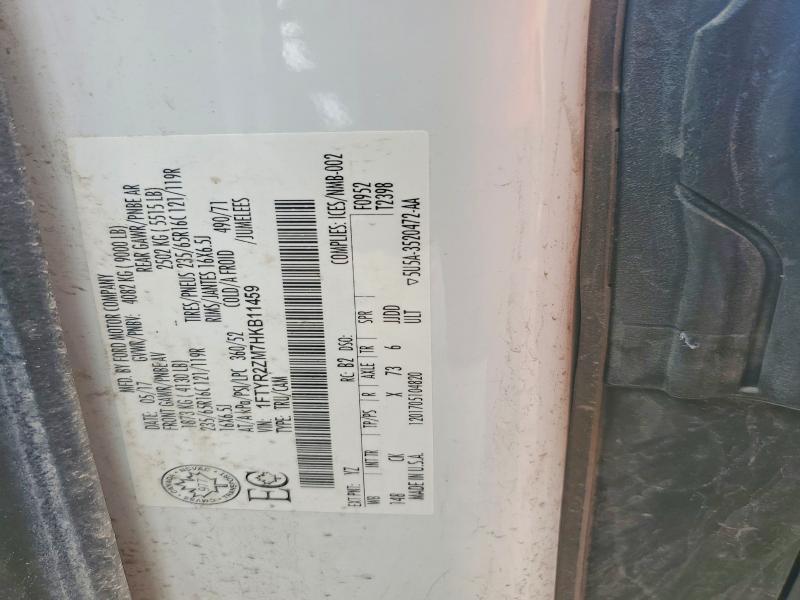 2017 Ford Transit მანქანა იყიდება აუქციონზე, vin: 1FTYR2ZM7HKB11459, აუქციონის ნომერი: 56755676