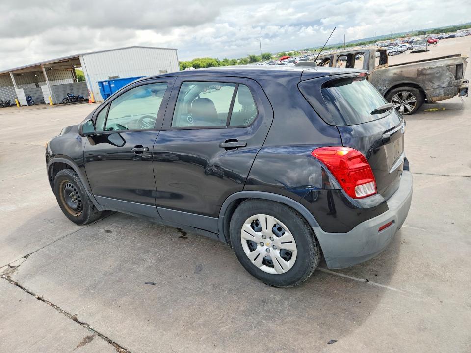 2016 Chevrolet Trax მანქანა იყიდება აუქციონზე, vin: KL7CJKSB4GB561852, აუქციონის ნომერი: 60796706