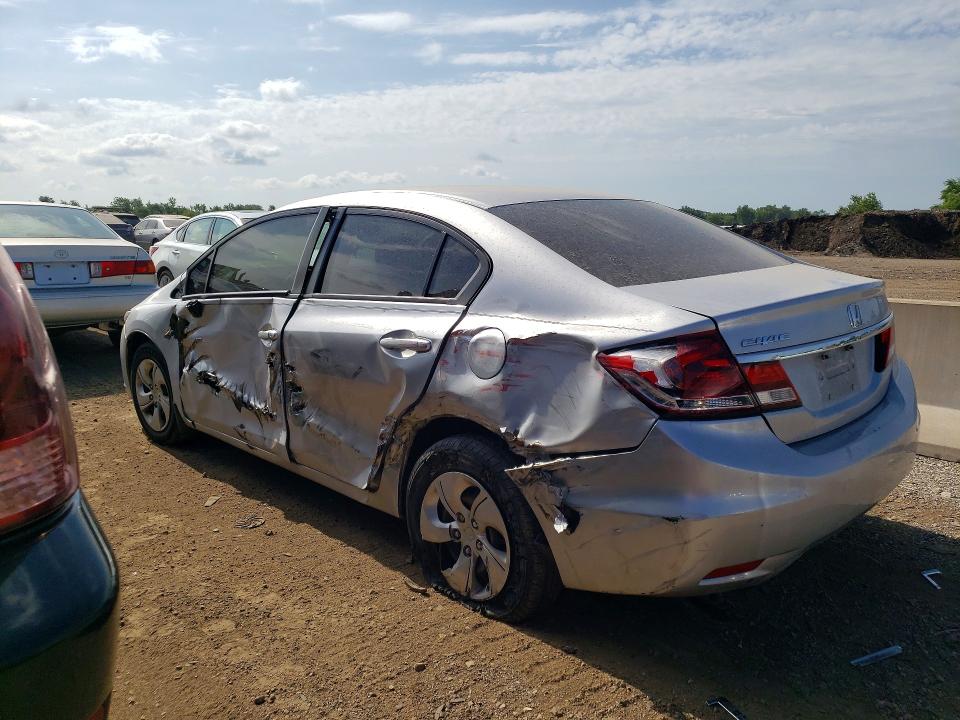 61484716 :رقم المزاد ، 2HGFB2F56DH566086 vin ، 2013 Honda Civic مزاد بيع
