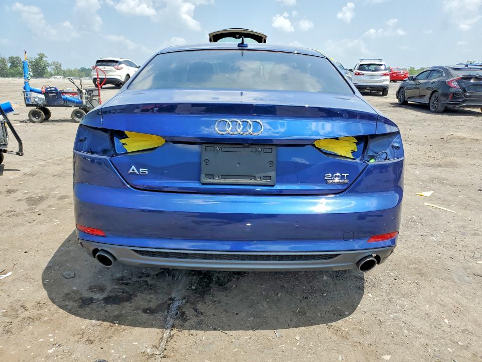 2018 Audi A5 მანქანა იყიდება აუქციონზე, vin: WAUTNAF55JA132316, აუქციონის ნომერი: 59338466