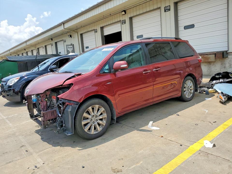 2016 Toyota Sienna მანქანა იყიდება აუქციონზე, vin: 5TDDK3DC0GS130059, აუქციონის ნომერი: 59798486
