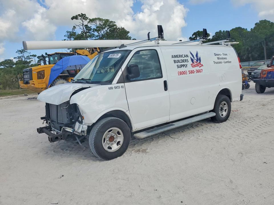 59096726 :رقم المزاد ، 1GTW7AFP3M1307159 vin ، 2021 Gmc Savana مزاد بيع