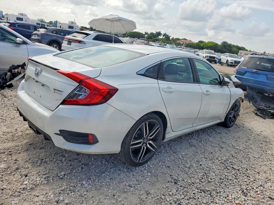 Продаж на аукціоні авто 2020 Honda Civic, vin: 2HGFC2F8XLH514725, номер лоту: 62517246