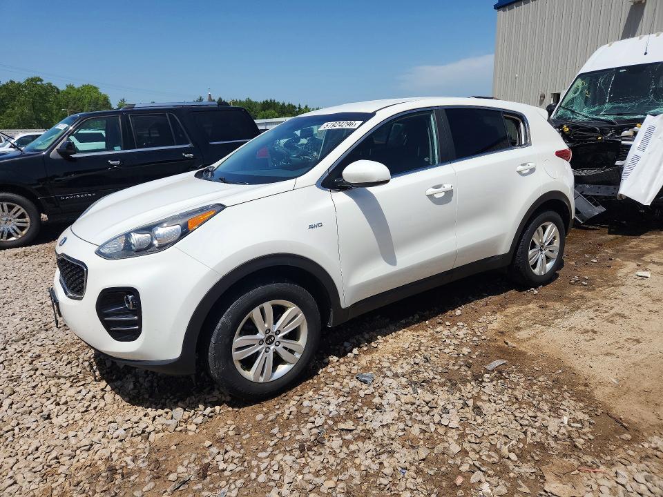 2019 Kia Sportage მანქანა იყიდება აუქციონზე, vin: KNDPMCAC6K7592530, აუქციონის ნომერი: 51924296