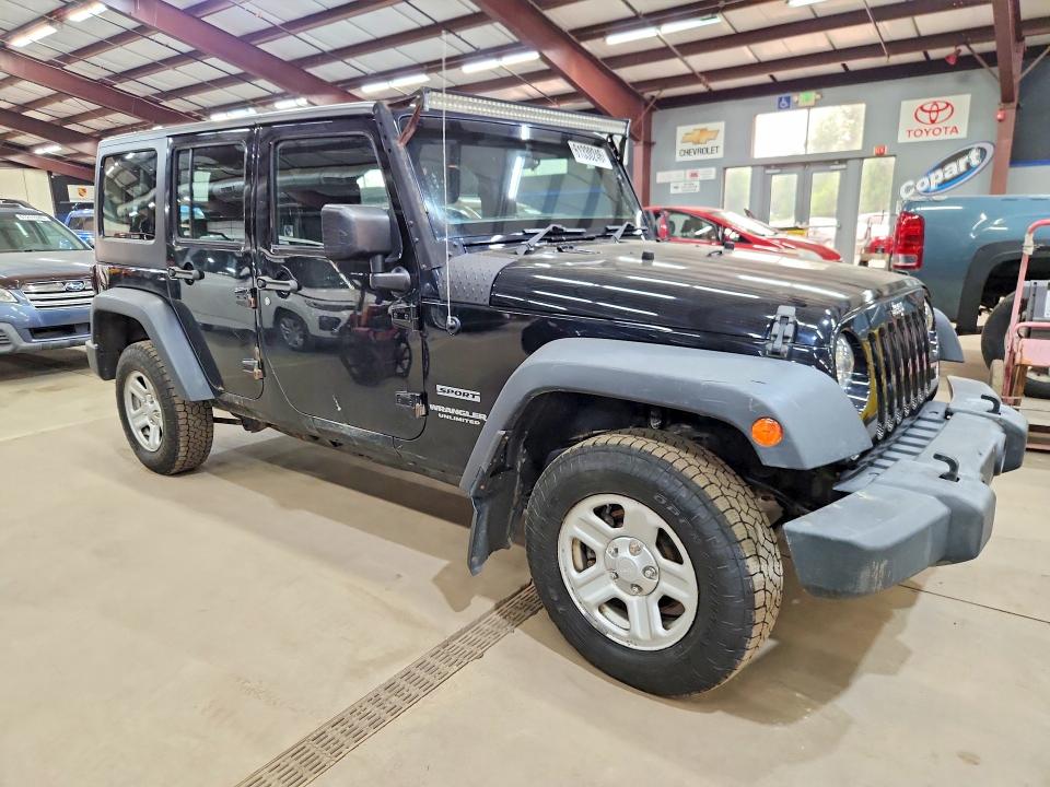 2016 Jeep Wrangler Unlimited მანქანა იყიდება აუქციონზე, vin: 1C4BJWKG3GL293646, აუქციონის ნომერი: 61330246