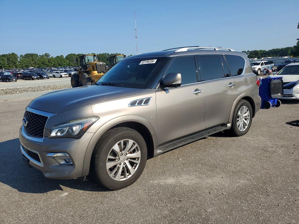 Auction sale of the 2015 Infiniti Qx80, vin: JN8AZ2NFXF9573709, lot number: 63196206
