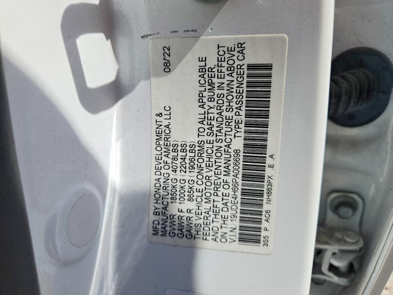 Продаж на аукціоні авто 2023 Acura Integra, vin: 19UDE4H66PA006698, номер лоту: 61752036
