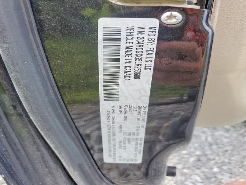 Aukcja sprzedaży 2020 Dodge Grand Caravan, vin: 2C4RDGCG5LR253600, numer aukcji: 59182066