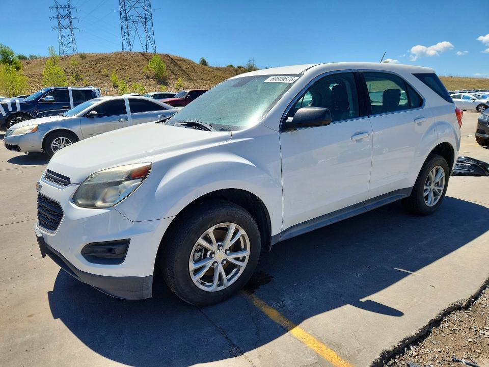 60609676 :رقم المزاد ، 2GNFLEEK2H6171822 vin ، 2017 Chevrolet Equinox مزاد بيع