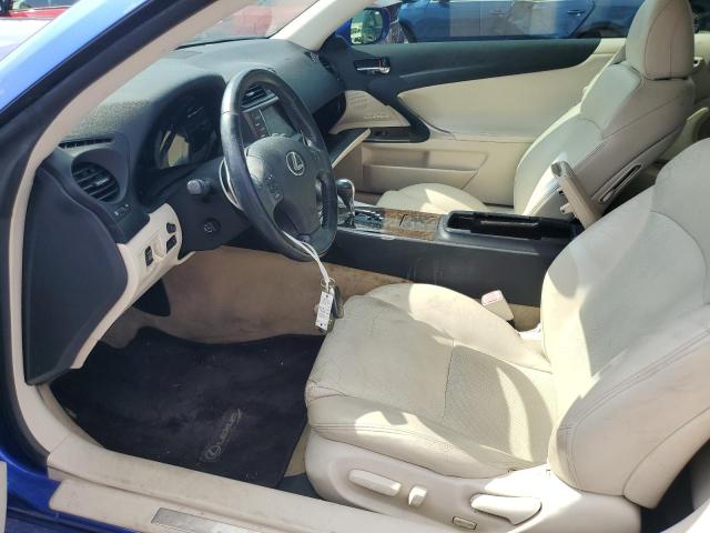 Продажа на аукционе авто 2010 Lexus Is, vin: JTHFF2C21A2503638, номер лота: 60503316