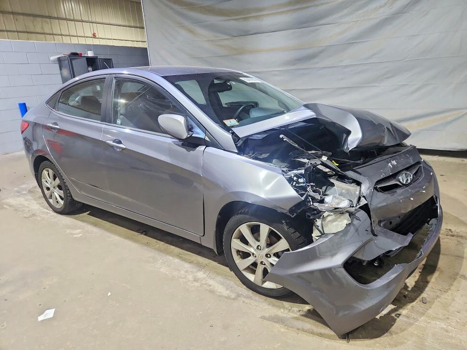 2013 Hyundai Accent მანქანა იყიდება აუქციონზე, vin: KMHCU4AEXDU468914, აუქციონის ნომერი: 60497696