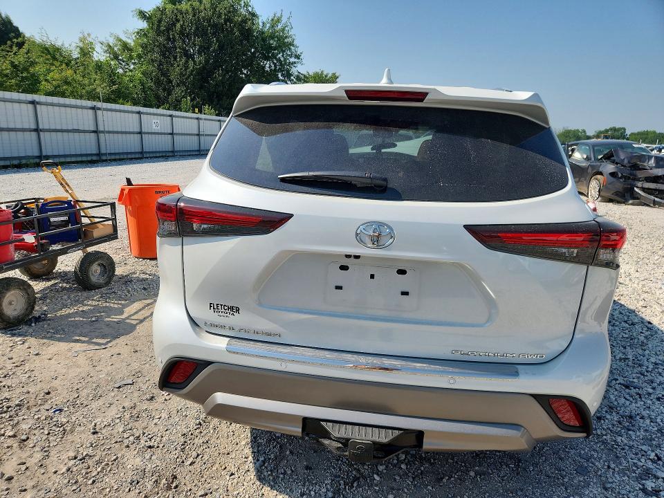 62050616 :رقم المزاد ، 5TDKDRBH9SS580255 vin ، 2025 Toyota Highlander مزاد بيع