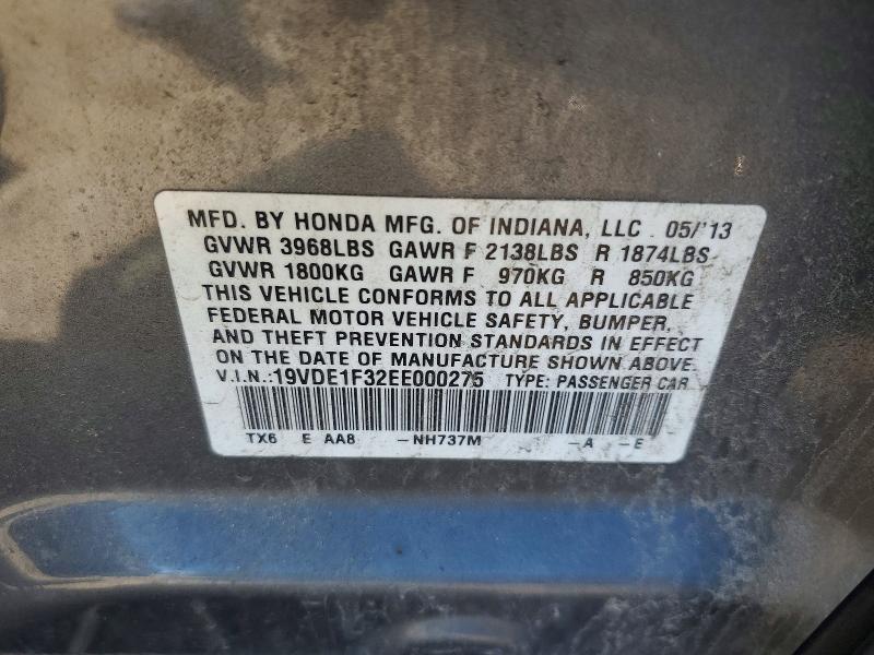 Aukcja sprzedaży 2014 Acura Ilx, vin: 19VDE1F32EE000275, numer aukcji: 61996906