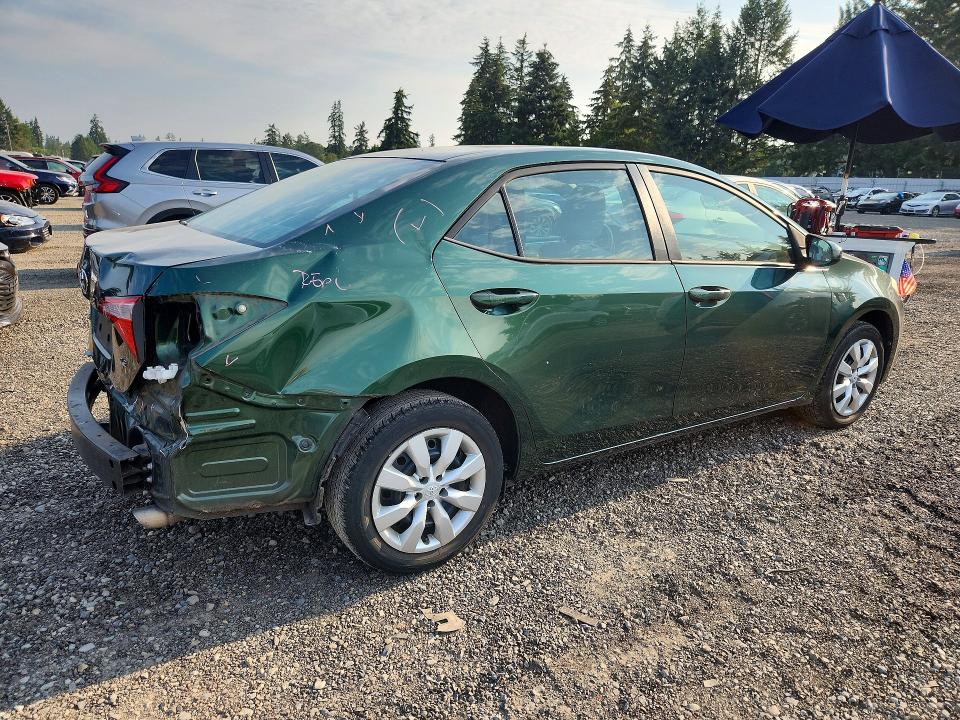 Aukcja sprzedaży 2016 Toyota Corolla, vin: 2T1BURHE4GC715297, numer aukcji: 61715956