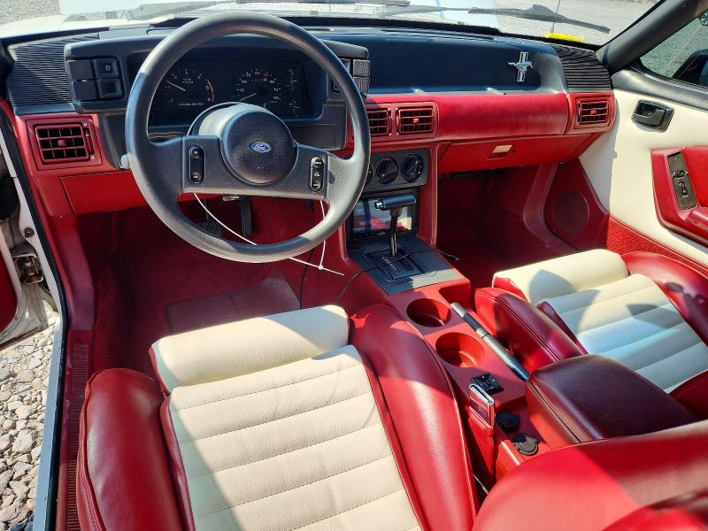 62871776 :رقم المزاد ، 1FABP44A1JF161041 vin ، 1988 Ford Mustang مزاد بيع