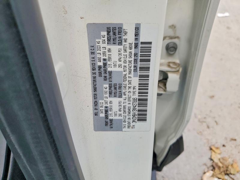 60846896 :رقم المزاد ، 3MVDMBAY3NM437886 vin ، 2022 Mazda Cx-30 مزاد بيع