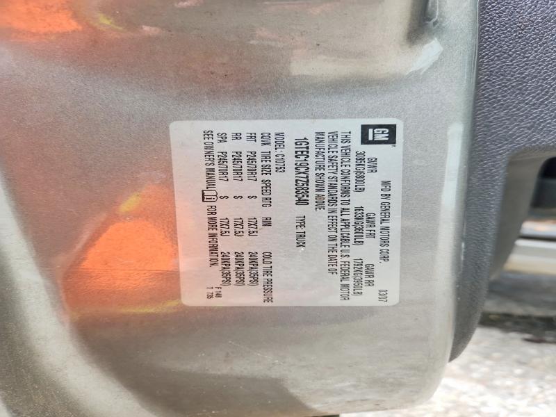 60944626 :رقم المزاد ، 1GTEC19CX7Z583540 vin ، 2007 Gmc New Sierra مزاد بيع