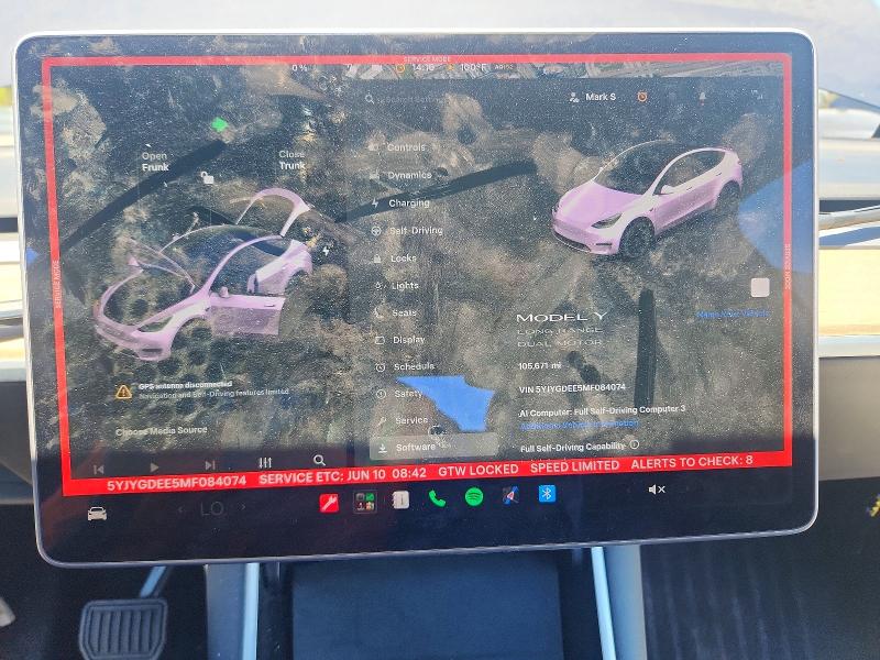 Продаж на аукціоні авто 2021 Tesla Model Y, vin: 5YJYGDEE5MF084074, номер лоту: 60373206