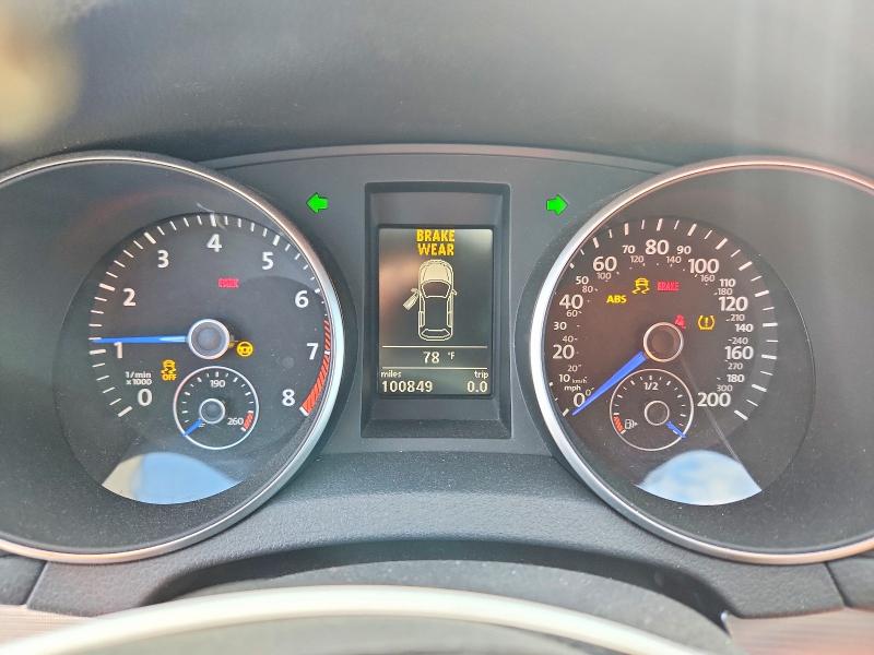 60609566 :رقم المزاد ، WVWRF7AJ5CW215381 vin ، 2012 Volkswagen Golf مزاد بيع