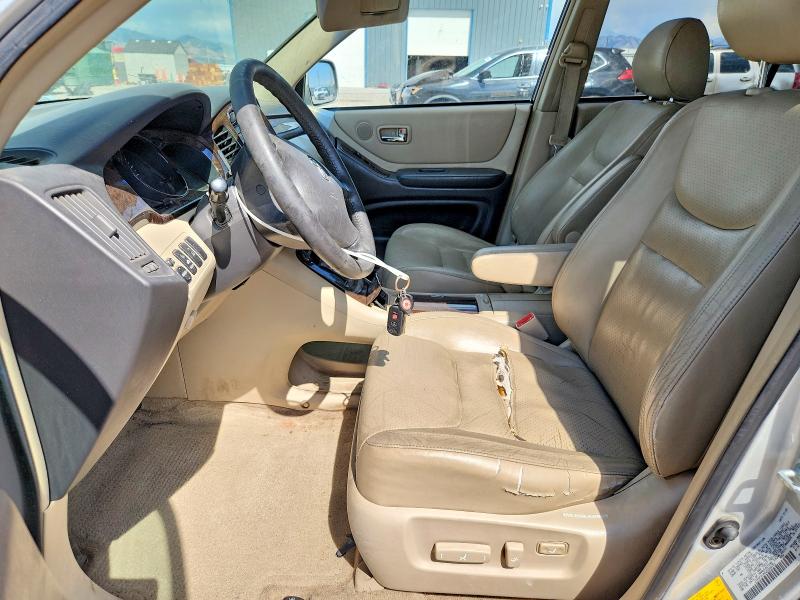 Aukcja sprzedaży 2002 Toyota Highlander, vin: JTEHF21A020092701, numer aukcji: 62437466