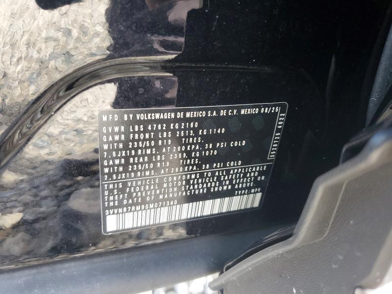 Продажа на аукционе авто 2025 Volkswagen Tiguan, vin: 3VVNR7RM9SM071340, номер лота: 59878456