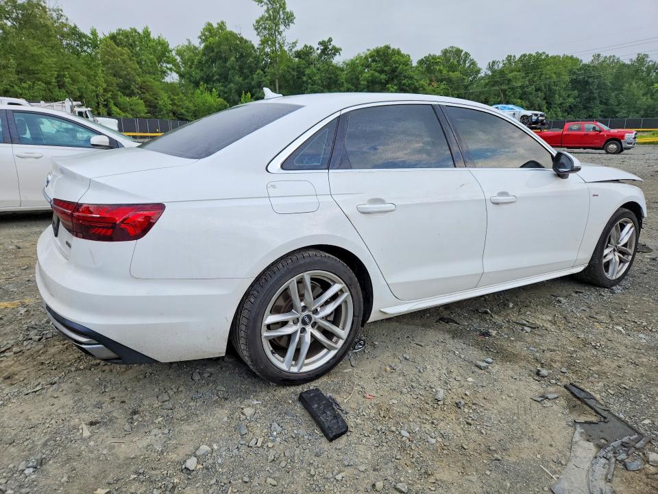 2020 Audi A4 მანქანა იყიდება აუქციონზე, vin: WAUDNAF41LN009779, აუქციონის ნომერი: 60243526