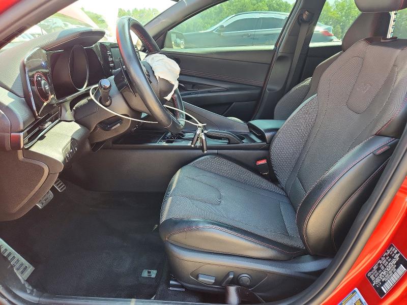 2022 Hyundai Elantra მანქანა იყიდება აუქციონზე, vin: KMHLR4AF1NU243504, აუქციონის ნომერი: 59075406
