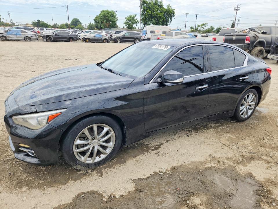 2015 Infiniti Q50 მანქანა იყიდება აუქციონზე, vin: JN1BV7AP4FM355210, აუქციონის ნომერი: 61034716