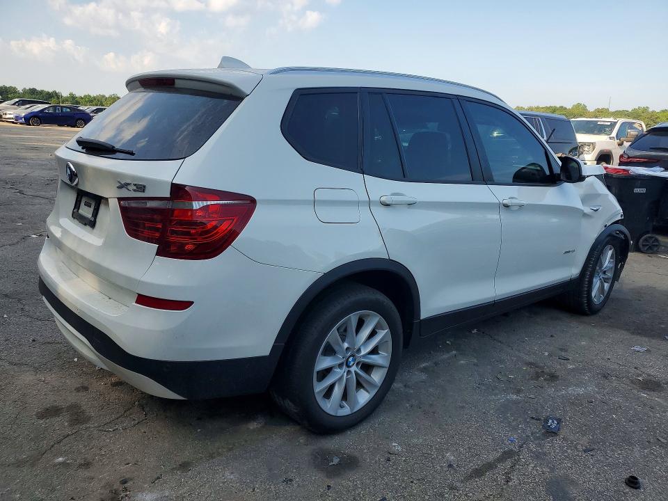 2017 Bmw X3 მანქანა იყიდება აუქციონზე, vin: 5UXWZ7C3XH0V93620, აუქციონის ნომერი: 60304306
