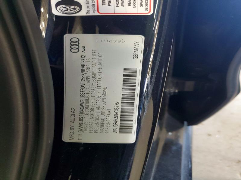 61376426 :رقم المزاد ، WAUGFAFC5FN035775 vin ، 2015 Audi A6 مزاد بيع